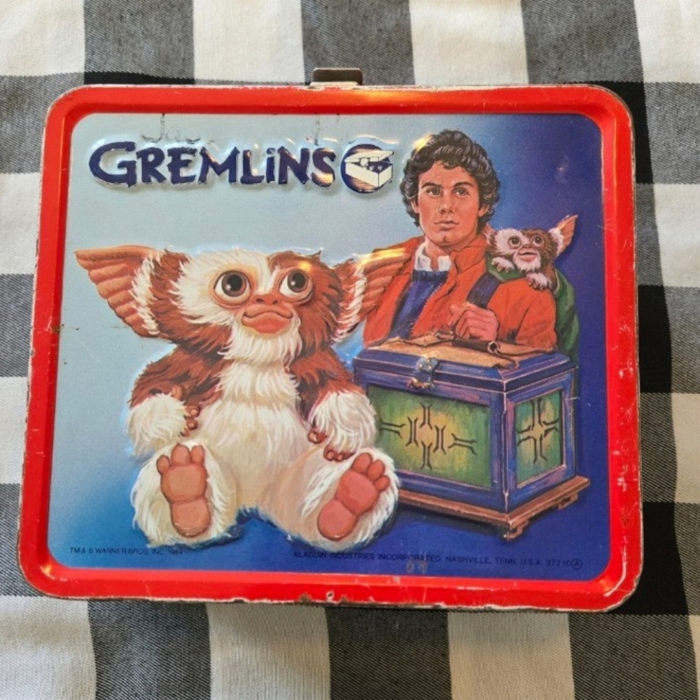 Vintage Gremlins Metal Lunchbox